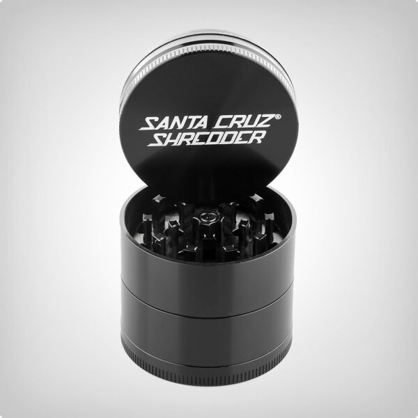 Medium 4 Piece Matte Herb Grinders by Santa Cruz Shredder