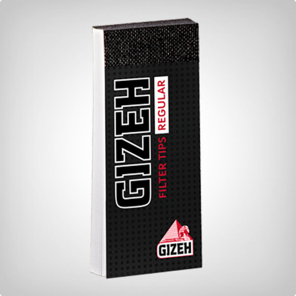 Gizeh Black Filter Tips Regular