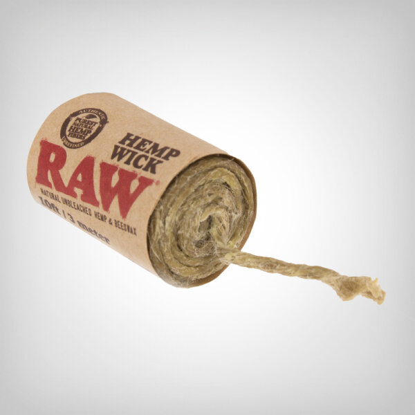 RAW Hemp Wick Zündschnur, 3 Meter