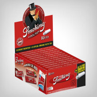 Smoking Red King Size + Tips (24er Box)