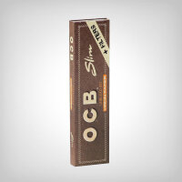 OCB Unbleached King Size Slim + Tips (einzeln)