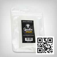 Qnubu Rosin Press Bag 120µm, 11x5cm, 10er Pack