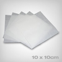 Qnubu Rosin Press Extraktionspapier 10 x 10cm, 100 Stk.