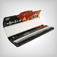 OCB Black Premium King Size Slim Longpaper + Tips (einzeln)