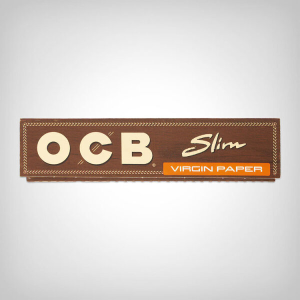 OCB Virgin ungebleicht King Size Slim Longpaper (einzeln)