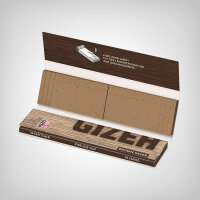 Gizeh Brown King Size Slim Longpaper +Tips (einzeln)