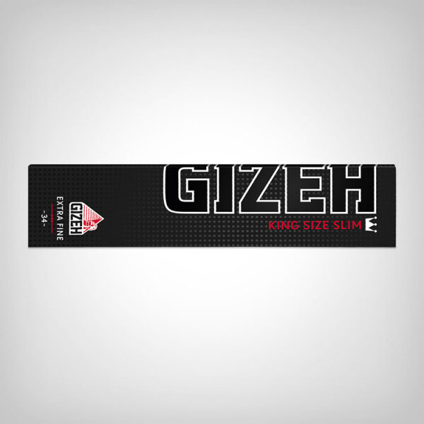 Gizeh Black Extra Fine King Size Slim Longpaper (einzeln)