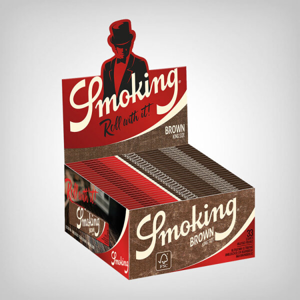 Smoking Brown King Size Longpaper (50er Box)
