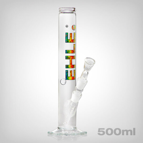 EHLE. Bong Psychedelic, 500ml, inkl. Kupplung, 18,8er