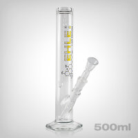 EHLE. Bong LAB-Edition, 500ml, inkl. Kupplung, 18,8er, gelb