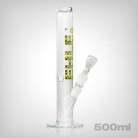 EHLE. Bong Camouflage Leaves, 500ml, inkl. Kupplung, 18,8er