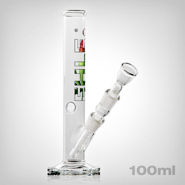 EHLE. Bong Clear Leave gerade, 100ml, inkl. Kupplung, 14,5er