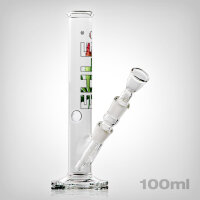 EHLE. Bong Clear Leave gerade, 100ml, inkl. Kupplung, 14,5er