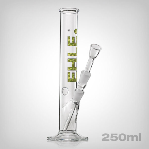 EHLE. Bong Leaves gerade, 250ml, inkl. Kupplung, 14,5er