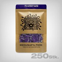 Medusa Aktivkohlefilter Violet Edition, 250 Stk.