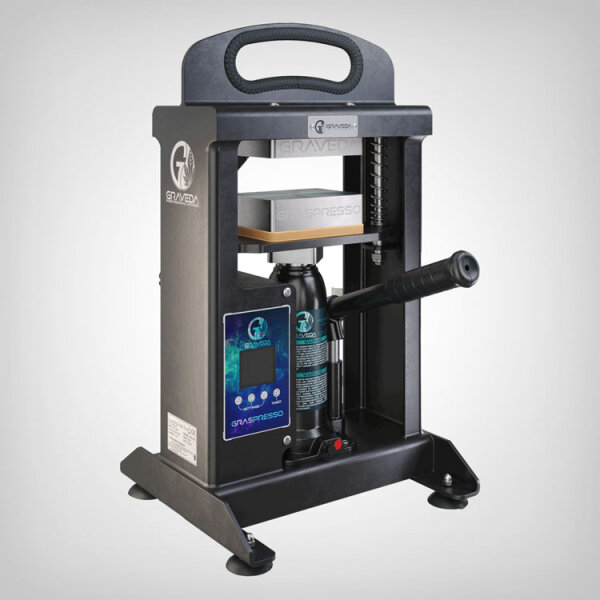 Graveda Graspresso Rosin Press Hydraulisch 10x7,5cm, 3 Tonnen