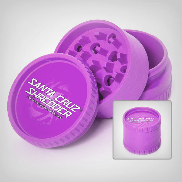 Santa Cruz 3-Piece Shredder Purple Grinder aus Hanf