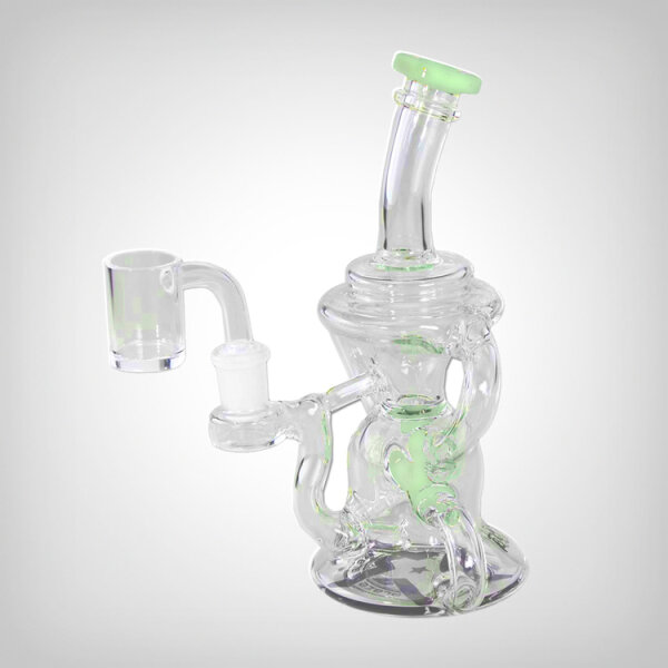 BLAZE Dab Rig Recycler, grün