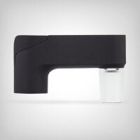 Puffco Pivot Glas Adapter und 3D Chamber, Onyx