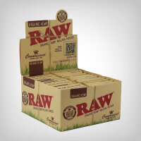 RAW Connoisseur Organic Hemp King Size Slim Longpaper +...